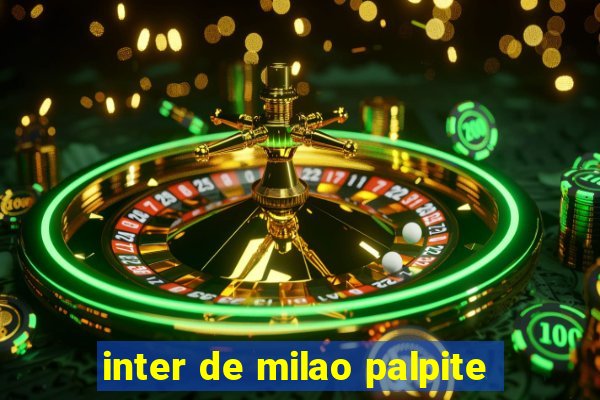 inter de milao palpite